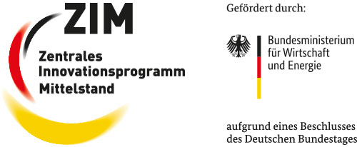 Logo ZIM gefördert
